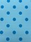 1 Yard Blue Polka Dot Spandex Fabric for Swimwear Dancewear Leggings Activewear Costumes 58/60 Inches Wide